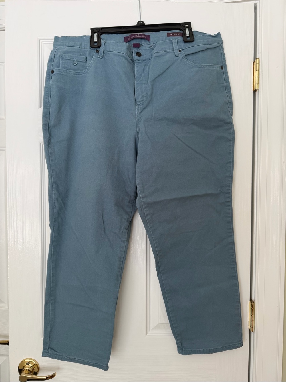 Gloria Vanderbilt blue Amanda jeans 20W Short